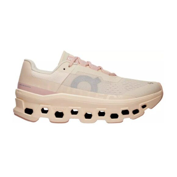 On Cloudmonster by On Running Women's (Moon/Fawn) Shoes - Picture 1 of 7